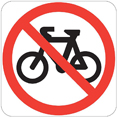 No bicycles - see page text for details